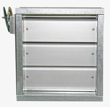Low leakage Aluminium volume control damper