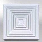 Multicone ceiling diffuser